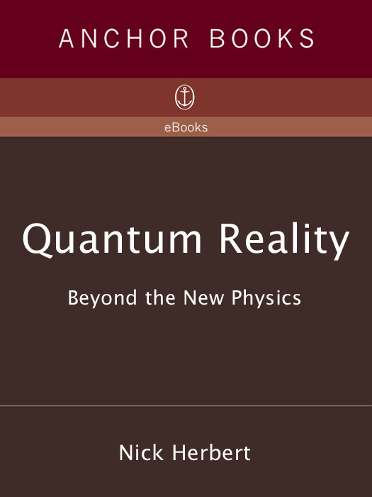 Quantum Reality Nick Herbert Herbert Nick