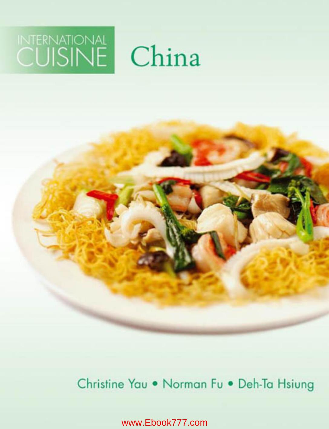 International Cuisine China Yau Christine Fu Norman Hsiung