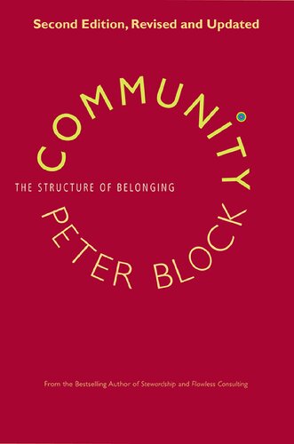 Community The Structure Of Belonging Second Peter Block