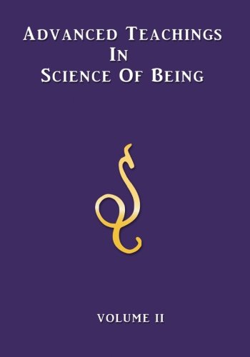 Advanced Teachings In Science Of Being Volume 2 Fersen Eugene Fersen