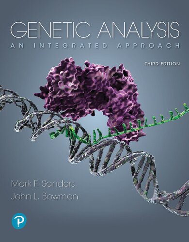 Genetic Analysis An Integrated Approach 3rd Edition John L Bowman