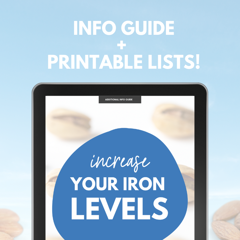 Increase Your Iron Levels Ria Karan The Whole Happy Life