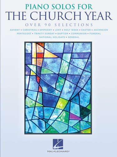 Piano Solos For The Church Year Songbook Hal Leonard Corp