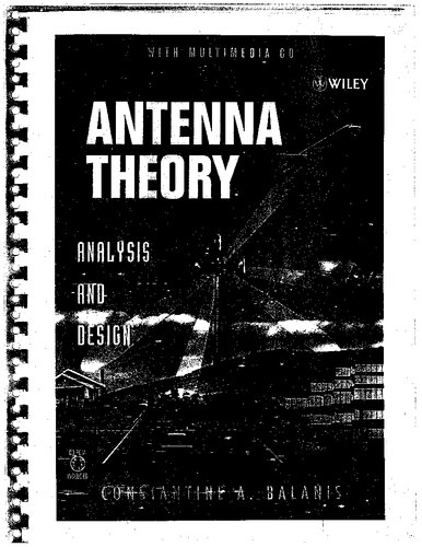 Solutions Manual To Accompany Antenna Theory 3rd Edition Constantine A Balanis