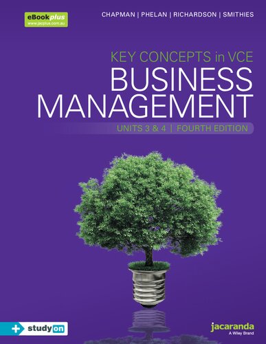 Business Management Jacaranda Units 3 4 Vce 4th Edition Matt Richardson