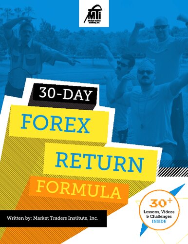 30 Day Forex Return Formula Market Traders Institute