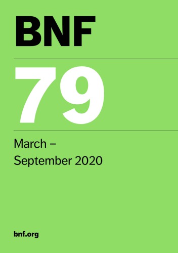 British National Formulary 79 Bnf March 2020 Joint Formulary Committee