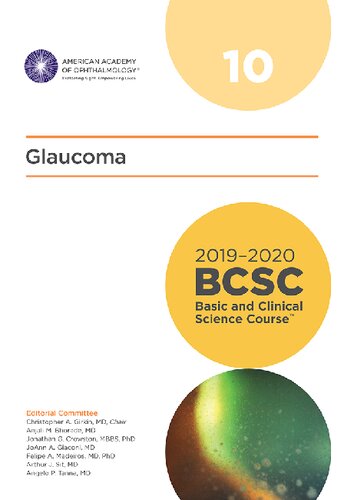 20192020 Bcsc Basic And Clinical Science Course Section 10 Glaucoma 20192020 American Academy Of Ophthalmology