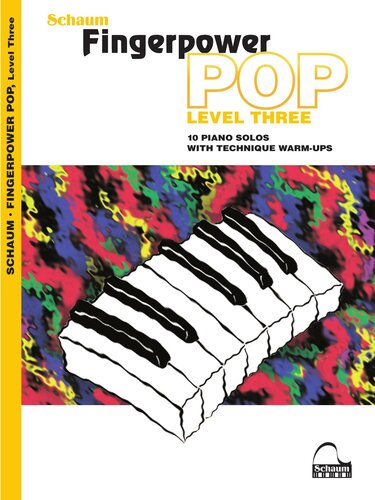 Fingerpower Pop Level 3 10 Piano Solos With Technique Warmups James Poteat