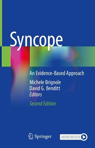 Syncope An Evidencebased Approach 2nd Ed 2020 Michele Brignole Editor