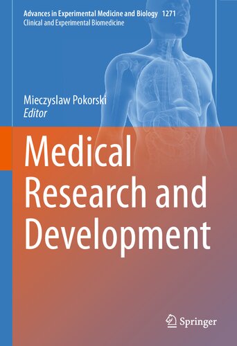Medical Research And Development 1st Edition Mieczyslaw Pokorski Editor