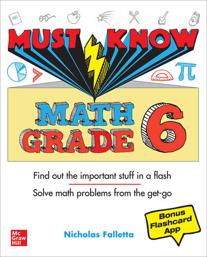 Must Know Math Grade 6 1st Edition Nicholas Falletta