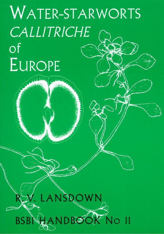 Waterstarworts Callitriche Of Europe 2015th Edition R V Lansdown
