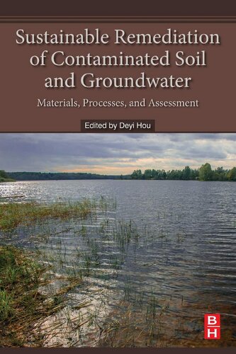 Sustainable Remediation Of Contaminated Soil And Groundwater Materials Processes And Assessment 1st Edition Deyi Hou Editor