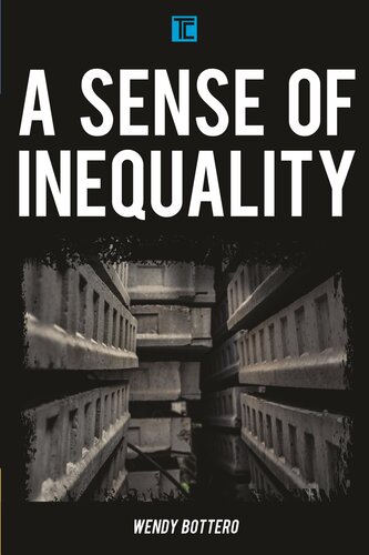 A Sense Of Inequality Wendy Bottero