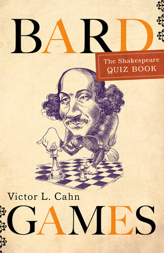 Bard Games The Shakespeare Quiz Book Victor Cahn