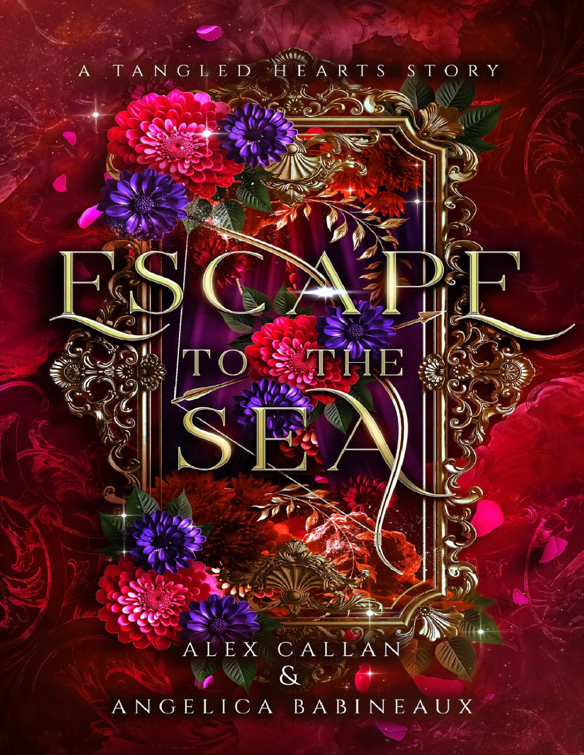 Escape To The Sea A Fantasy Romance With Elves Royalty And Traversal To Another World Tangled Hearts Book 1 Alex Callan Angelica Babineaux