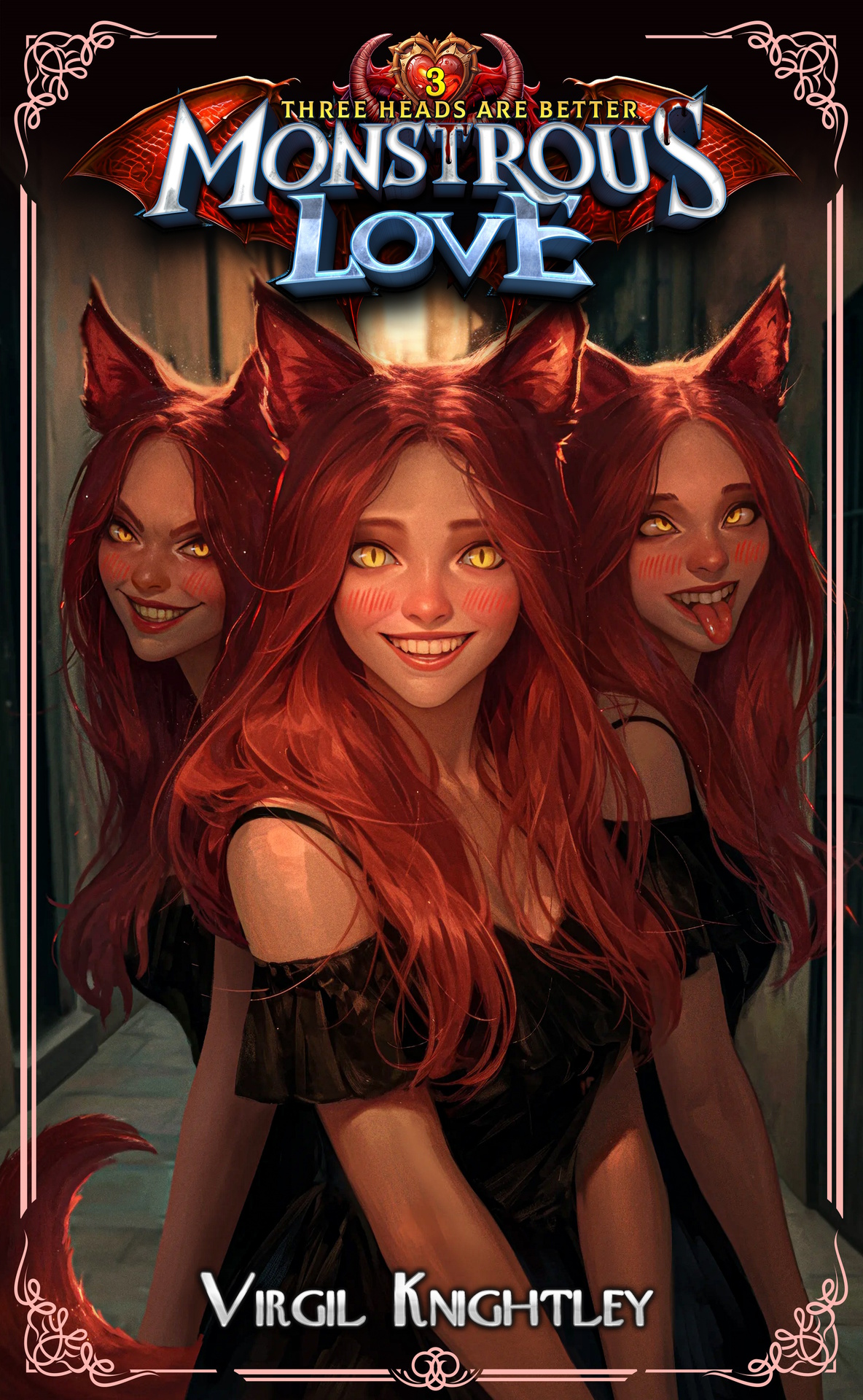 Monstrous Love 3three Heads Are Better A Cozy Romcom For Men Who Like Crazy Monster Girls Virgil Knightley