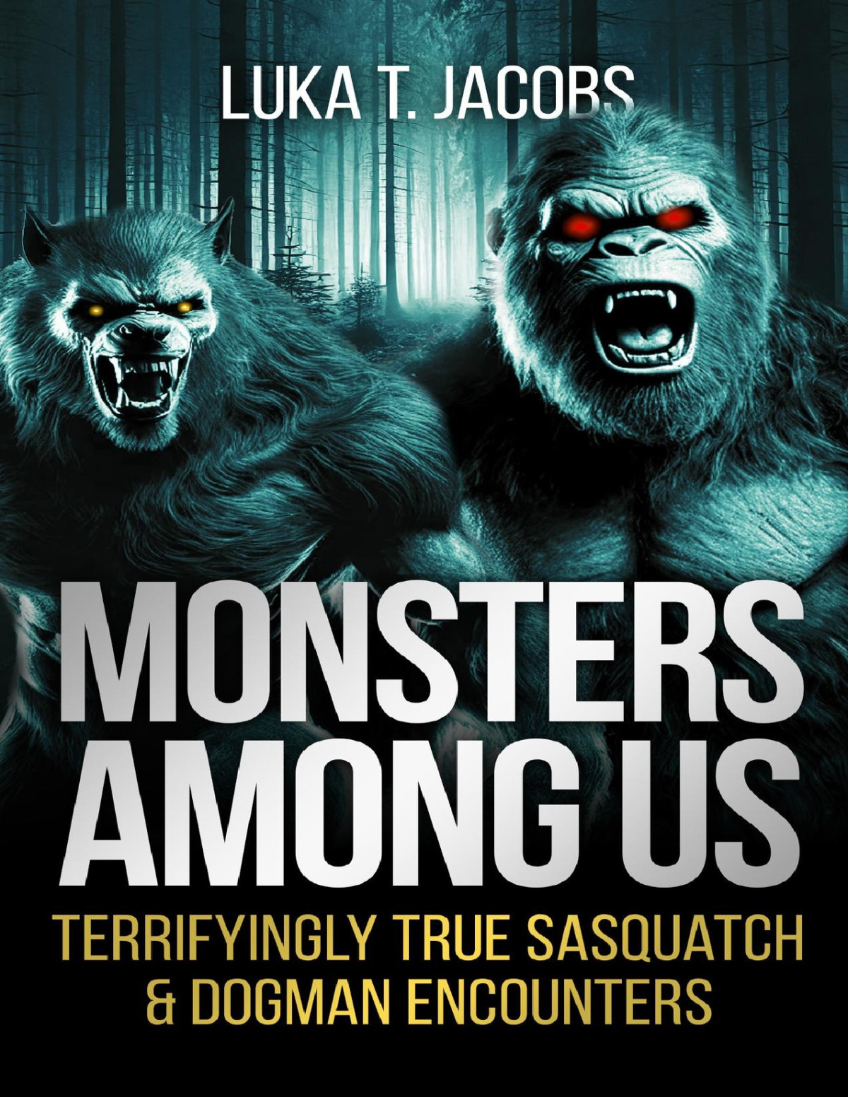 Monsters Among Us Terrifyingly True Sasquatch Dogman Encounters Luka T Jacobs