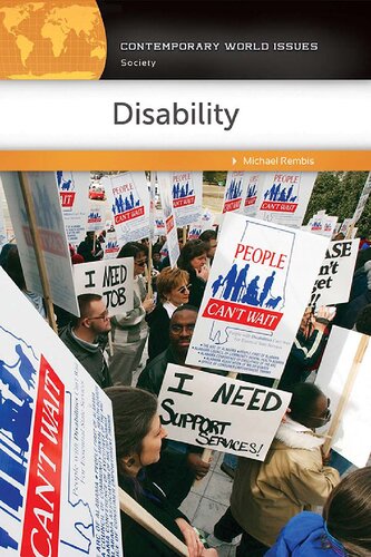 Disability A Reference Handbook Rembis Michael