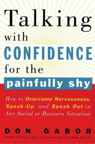 Talking With Confidence For The Painfully Shy Don Gabor
