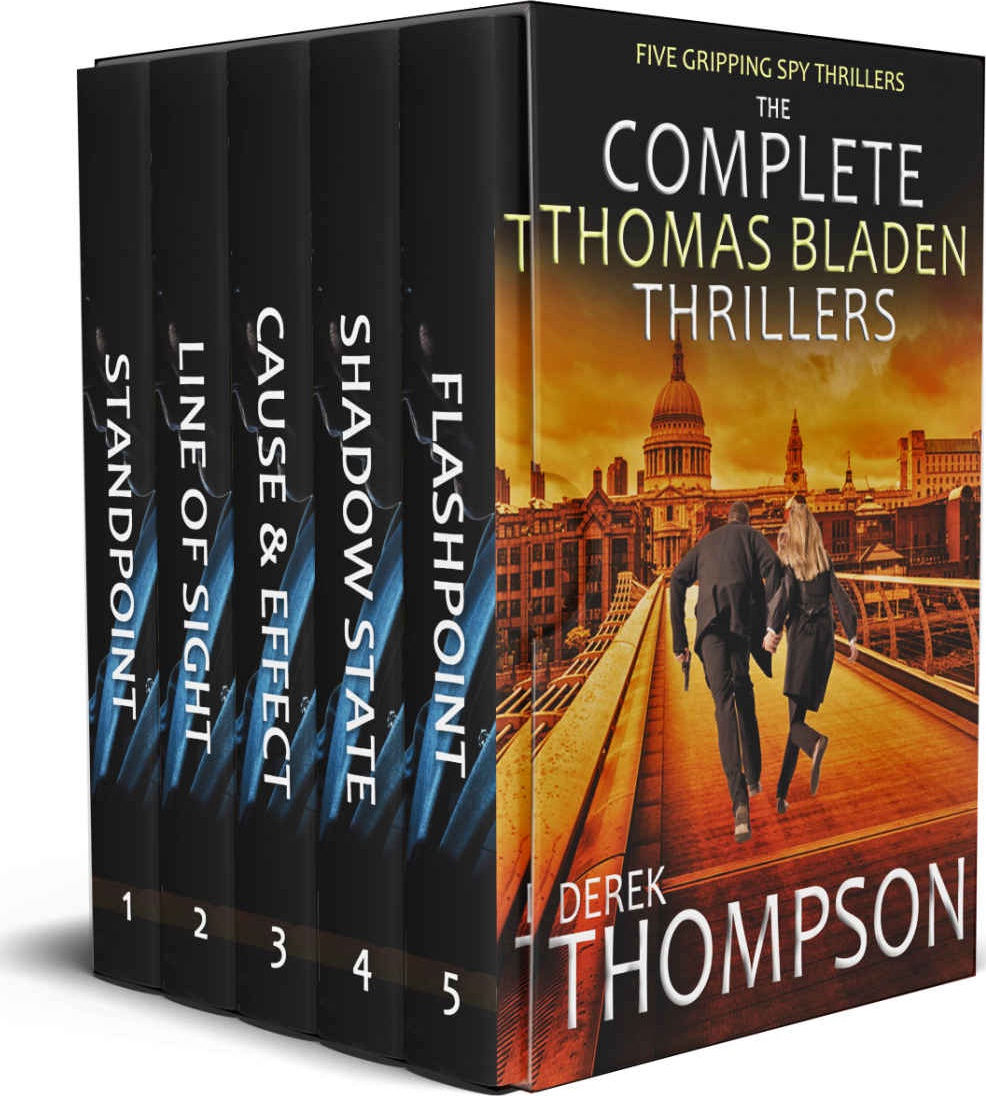 The Complete Thomas Bladen Thrillers Five Gripping Spy Thrillers Derek Thompson Thompson
