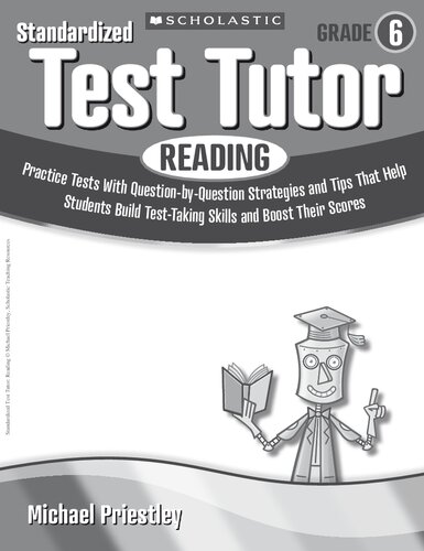 Standardized Test Tutor Reading Grade 6 Michael Priestley