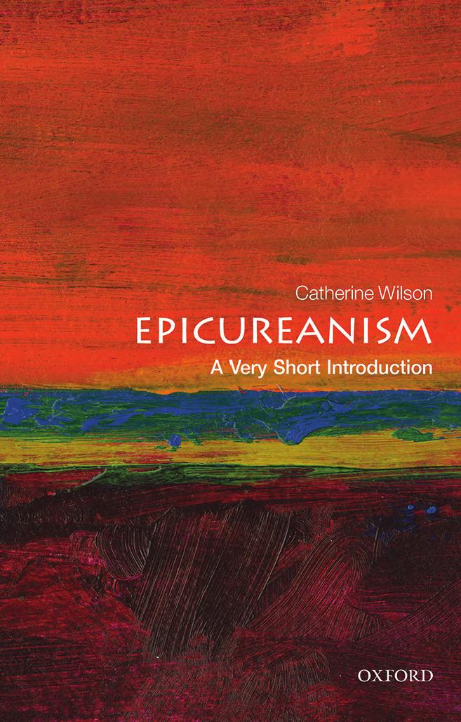 Epicureanism A Very Short Introduction Catherine Wilson