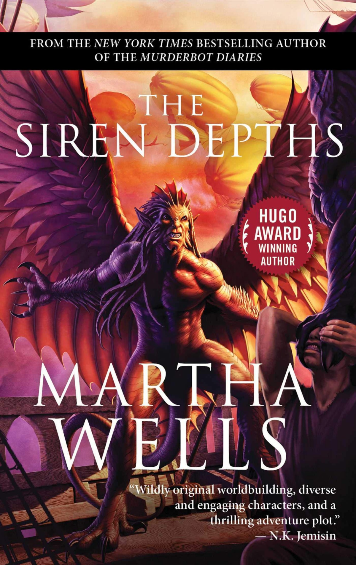 The Siren Depths Volume Three Of The Books Of The Raksura Martha Wells