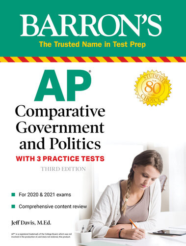 Ap Comparative Government And Politics With 3 Practice Tests Barrons Test Prep 3rd Edition Jeff Davis