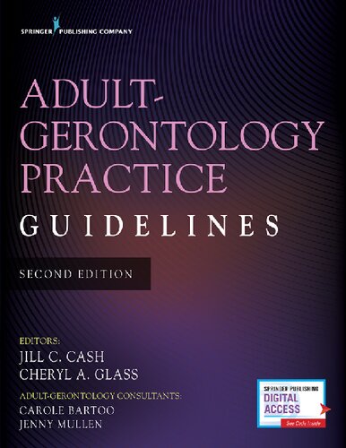 Adultgerontology Practice Guidelines 2nd Edition Cheryl Anne Glass