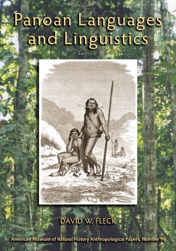 Panoan Languages And Linguistics Las Lenguas Pano Y La Lingstica David Fleck
