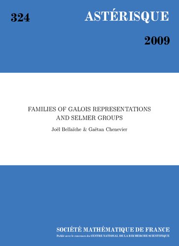 Families Of Galois Representations And Selmer Groups Bellache