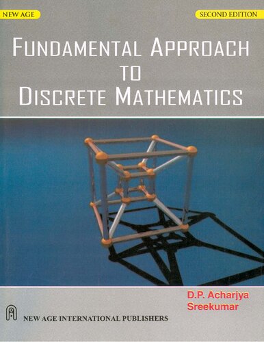 Fundamental Approach To Discrete Mathematics 2nd Edition D P Acharjya Sreekumar