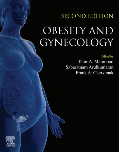 Obesity And Gynecology 2nd Edition Tahir A Mahmood Editor