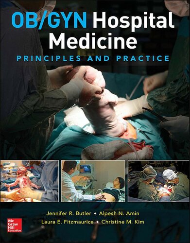 Obgyn Hospital Medicine Principles And Practice 1st Edition Jennifer Butler
