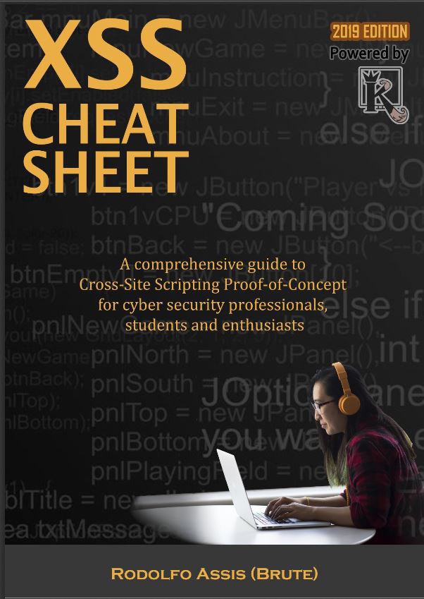Xss Cheat Sheet 2nd Edition 2019 2nd Edition Brute Logic