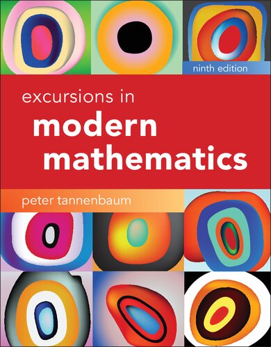 Excursions In Modern Mathematics 9th Edition Peter Tannenbaum