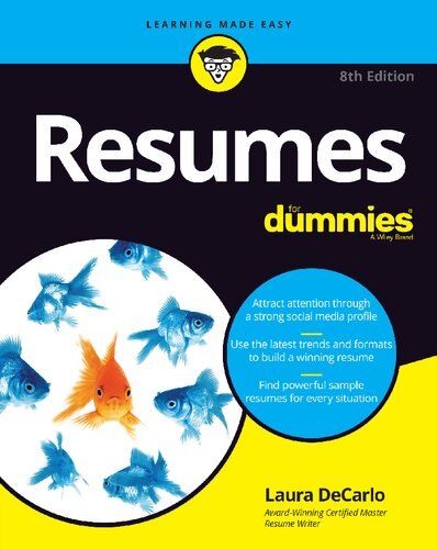 Resumes 8th Edition Laura Decarlo