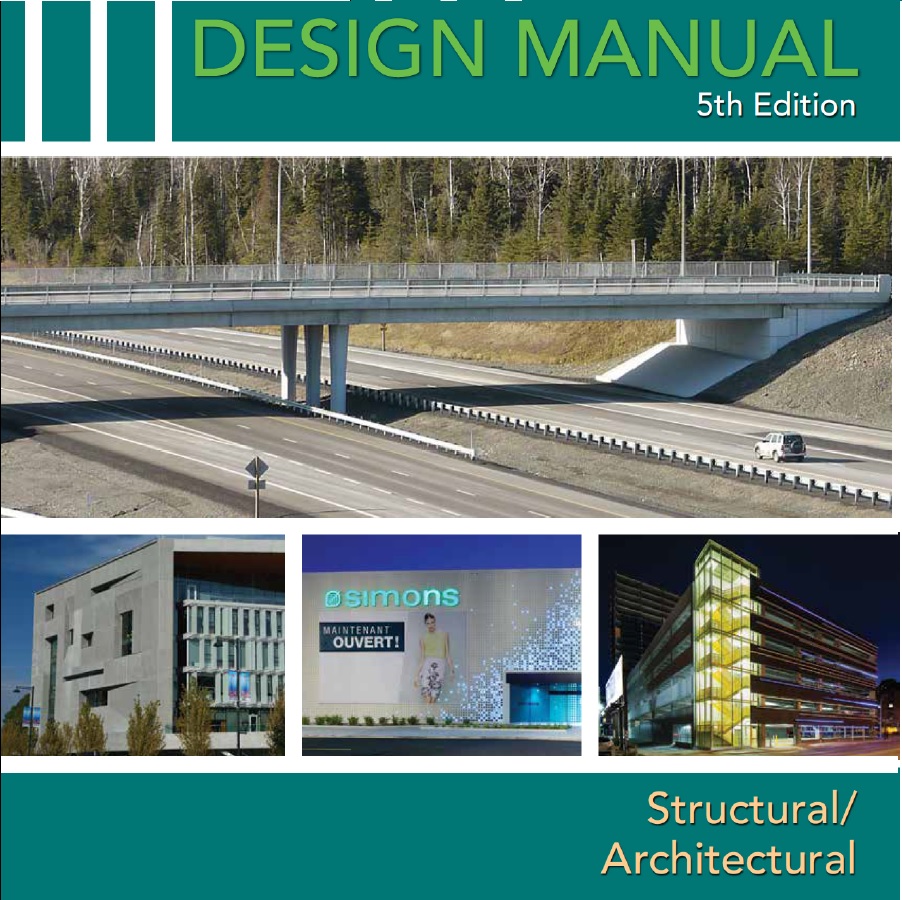 Cpci Design Manual 5 5th Edition Canadian Precastprestressed Concrete Institute