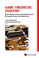 Game Theoretic Analysis Petrosyan Leon A Yeung David Wing Kay