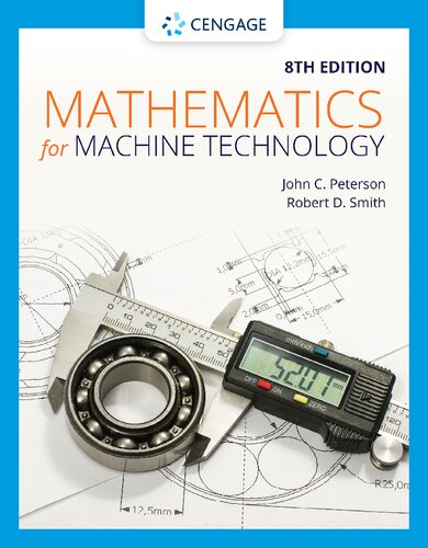Mathematics For Machine Technology 8th Edition John C Peterson