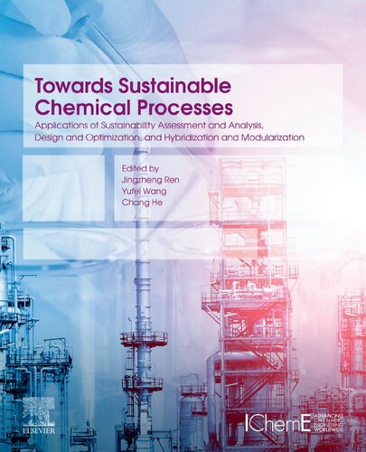 Towards Sustainable Chemical Processes Applications Of Sustainability Assessment And Analysis Design And Optimization And Hybridization And Modularization 1st Edition Jingzheng Ren