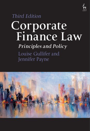 Corporate Finance Law Principles And Policy 3rd Revised Louise Gullifer