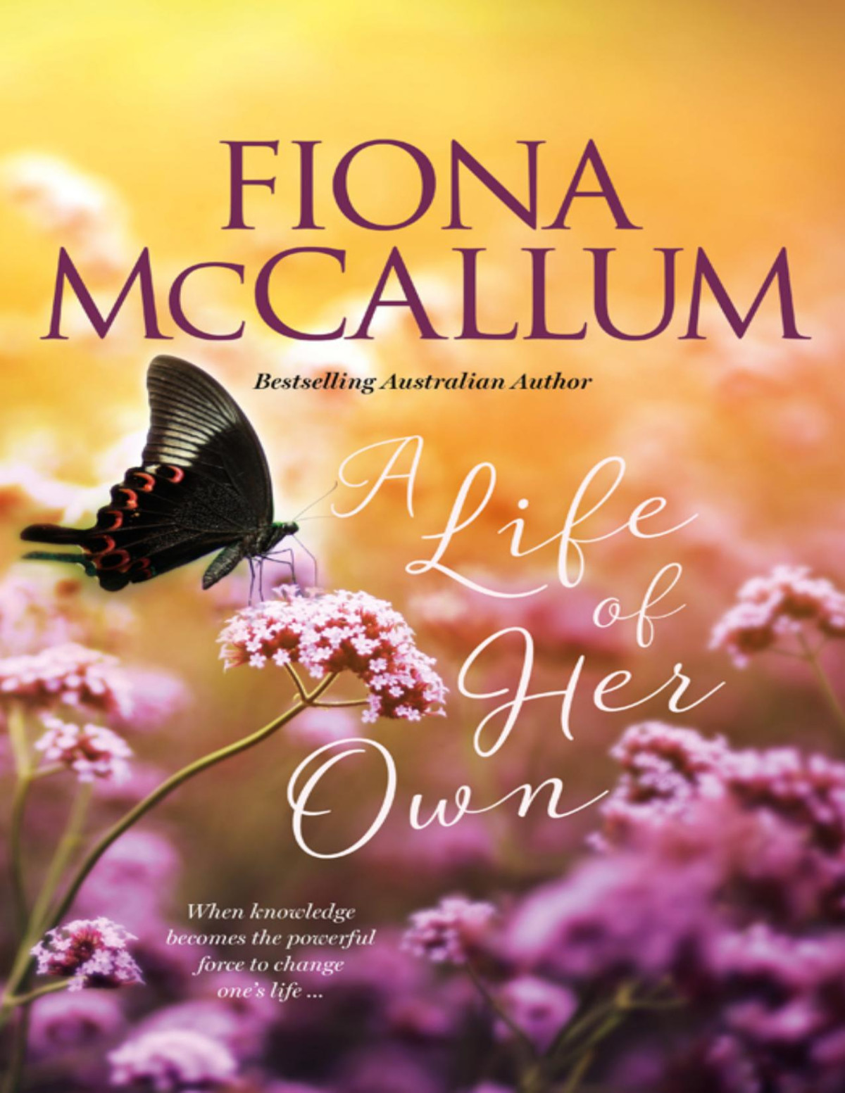 A Life Of Her Own Fiona Mccallum
