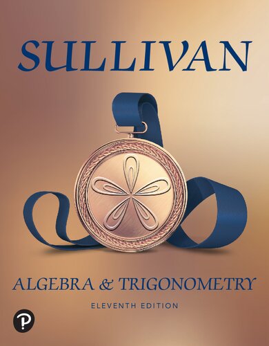 Algebra And Trigonometry 11th Edition 11th Edition Michael Sullivan