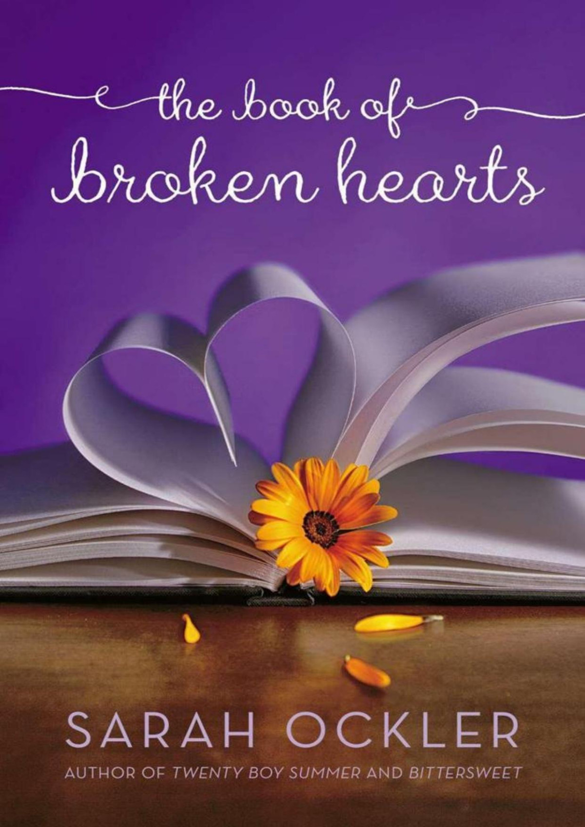 The Book Of Broken Hearts Ockler Sarah Ockler Sarah