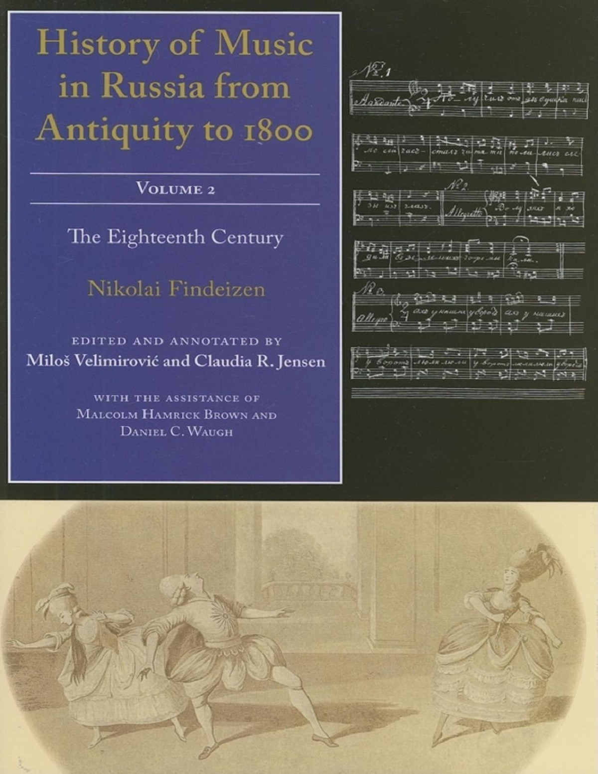 History Of Music In Russia From Antiquity To 1800 Vol 2 Nikolai Findeizen