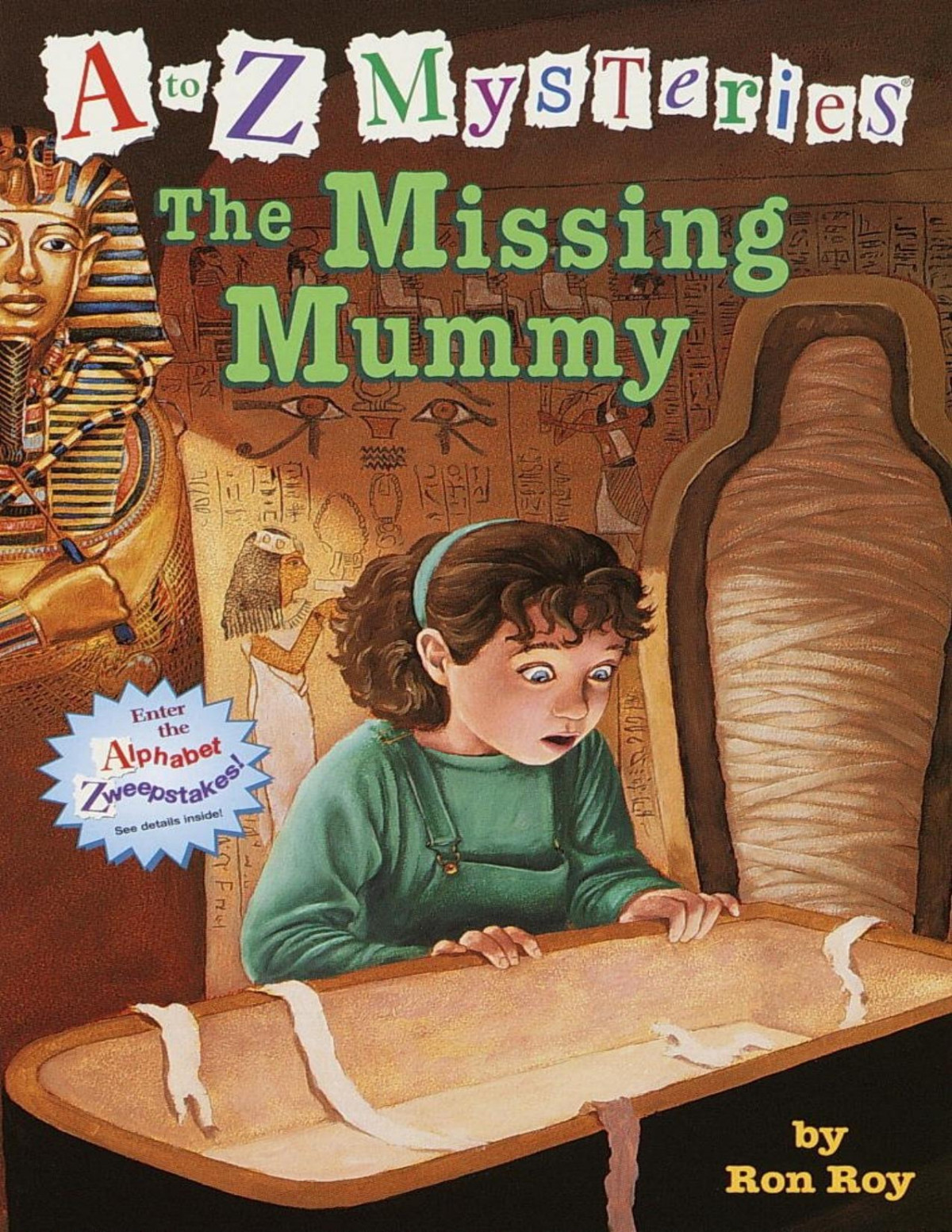 A To Z Mysteries The Missing Mummy I Ron Roy Roy Ron