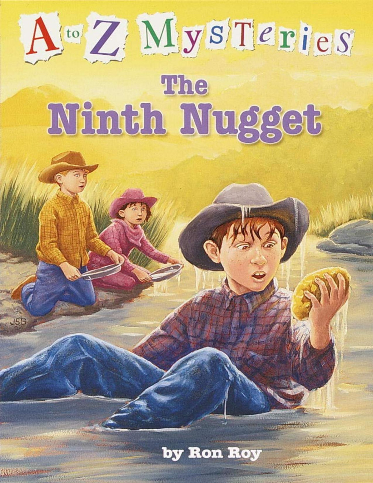 A To Z Mysteries The Ninth Nugget Ron Roy Roy Ron